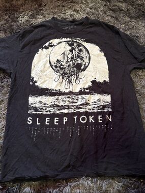 Sleep Token Black Graphic Short Sleeve Tee